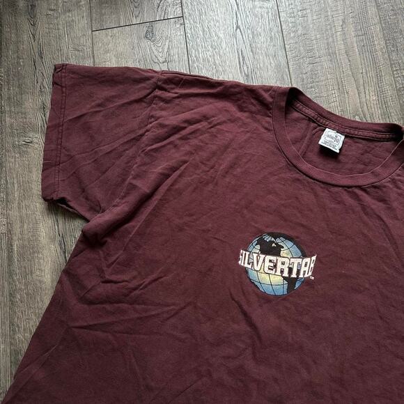 Vintage 90s Faded Graphic Levi’s Silvertab Logo Skate Shirt - Picture 2 of 7